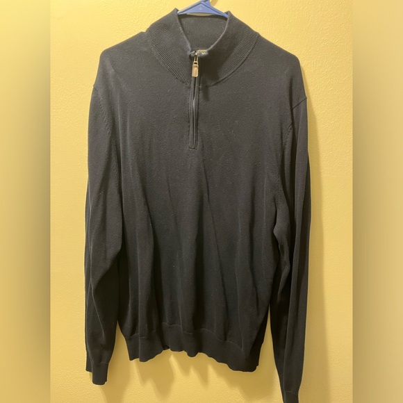 Jos A Bank Dark Blue Sweater - Picture 3 of 3